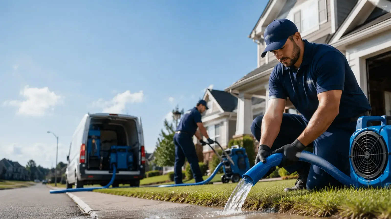 Flood Damage Restoration in Drayden, MD